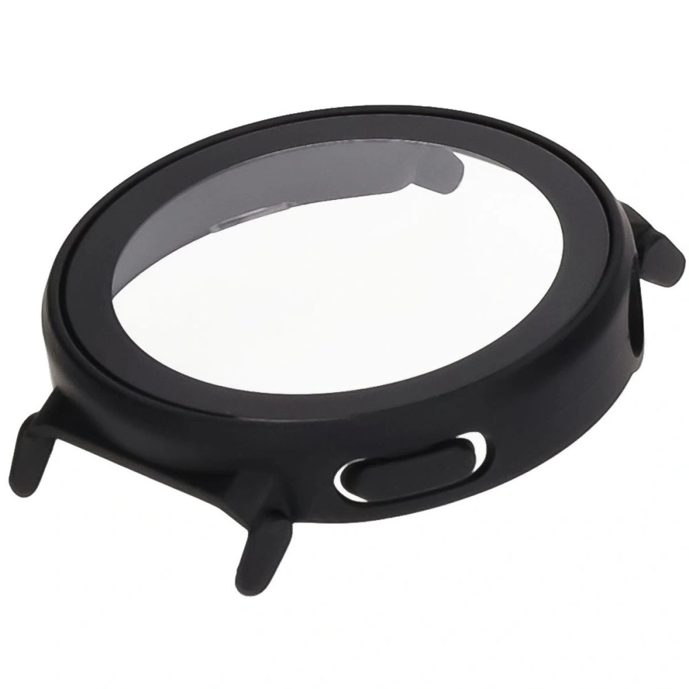 Etui ze szkłem do zegarka Bizon Case+Glass Watch do Huawei Watch GT 5 Pro 42 mm czarne matowe