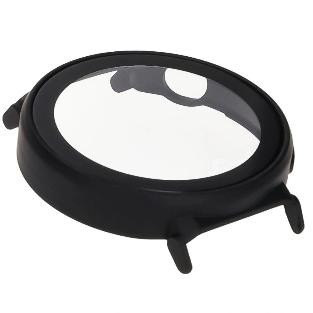 Etui ze szkłem do zegarka Bizon Case+Glass Watch do Huawei Watch GT 5 Pro 42 mm czarne matowe