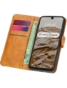 Etui z klapką Bizon Case Pocket do Samsung Galaxy A16 4G/5G brązowe