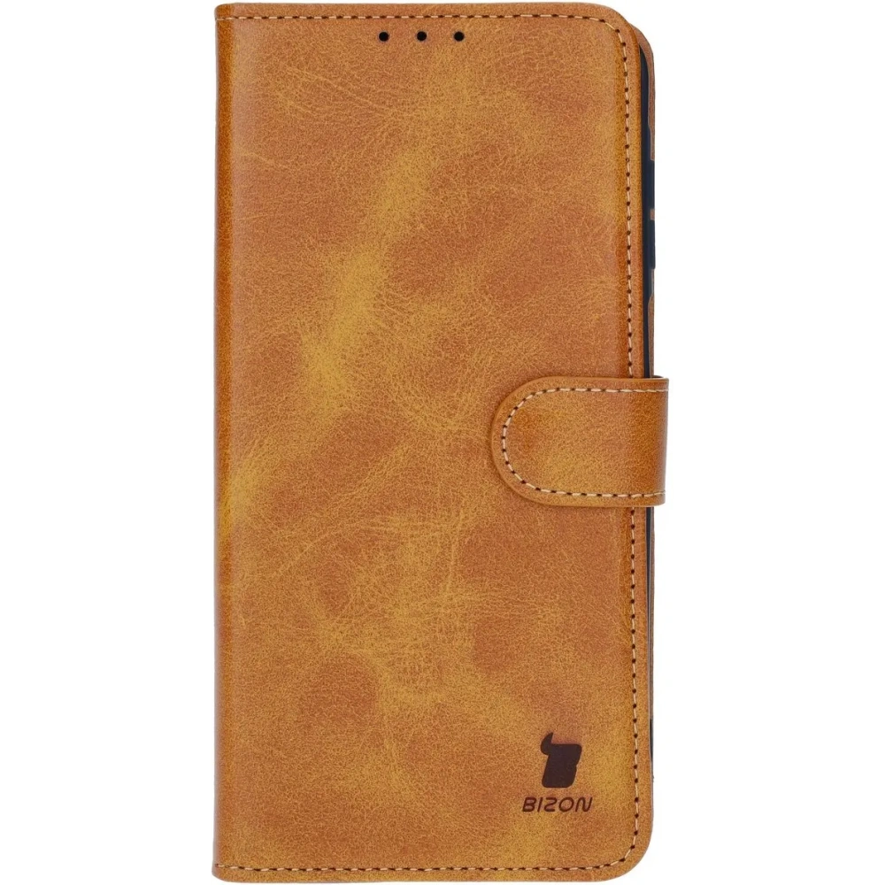 Etui z klapką Bizon Case Pocket do Samsung Galaxy A16 4G/5G brązowe