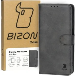 Kup Etui z klapką Bizon Case Pocket do Samsung Galaxy A16 4G/5G czarne - BIZ6851 - {ean13} - Sklep Home Screen