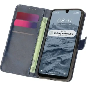 Kup Etui z klapką Bizon Case Pocket do Samsung Galaxy A16 4G/5G granatowe - BIZ6852 - {ean13} - Sklep Home Screen