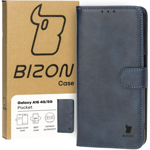 Kup Bizon Case Pocket Samsung Galaxy A16 4G/5G sötétkék - BIZ6852 - {ean13} - Sklep Home Screen