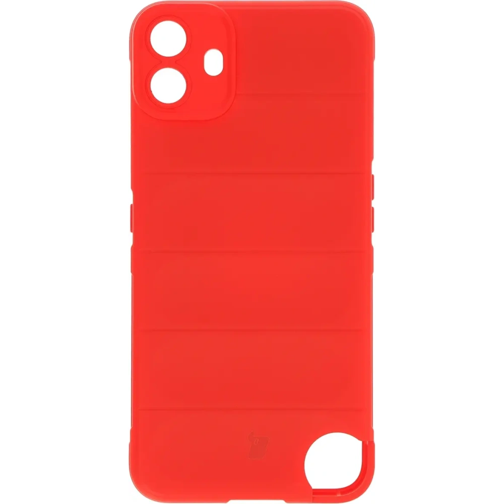 Pancerne etui Bizon Case Tur do Nothing CMF Phone 1 czerwone