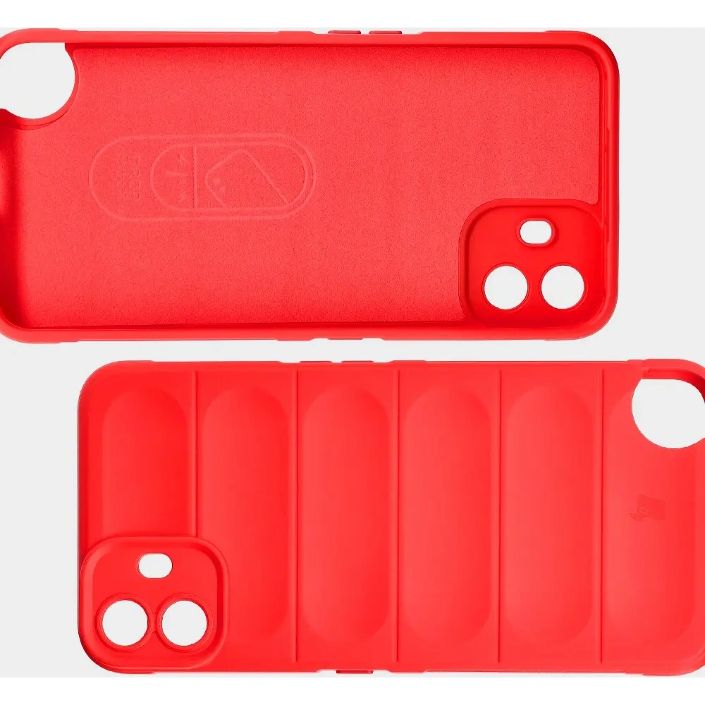 Pancerne etui Bizon Case Tur do Nothing CMF Phone 1 czerwone