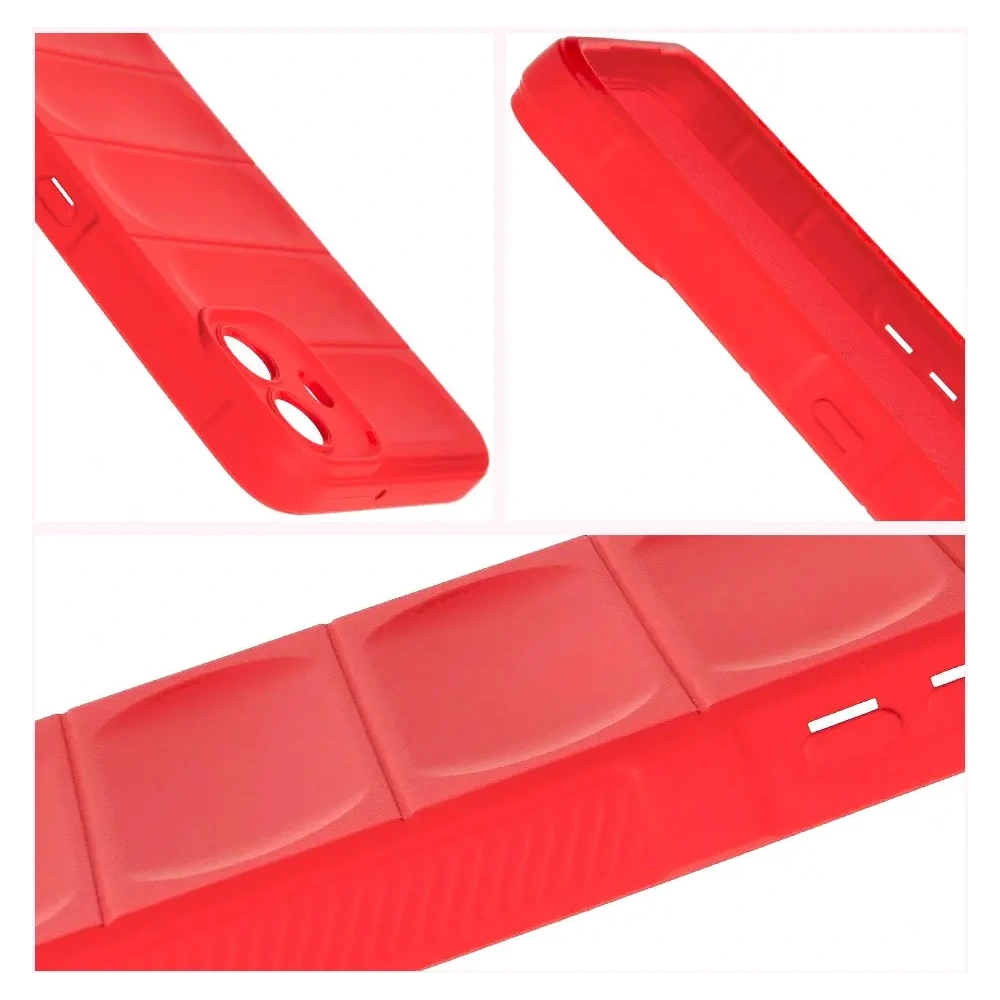 Pancerne etui Bizon Case Tur do Nothing CMF Phone 1 czerwone