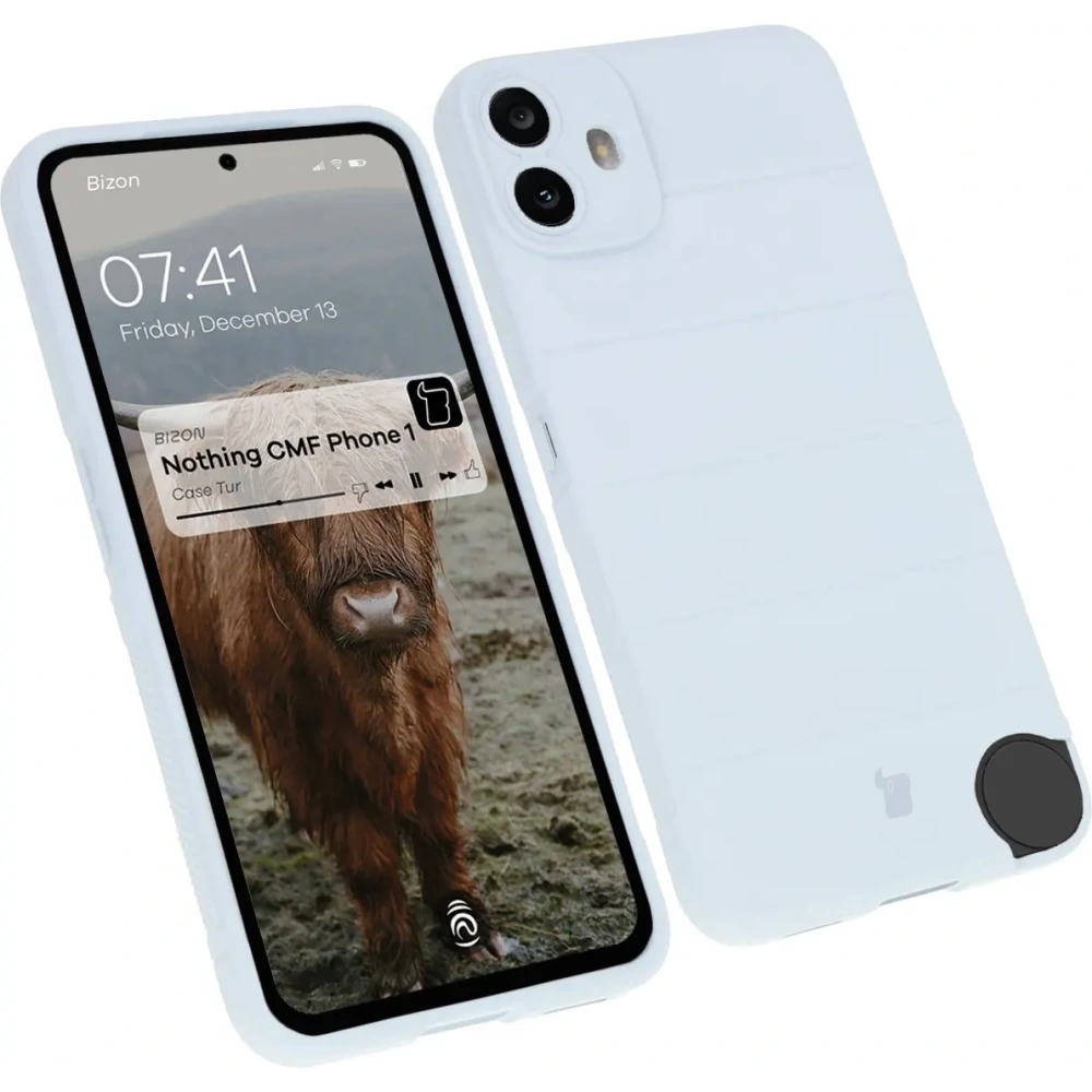 Pancerne etui Bizon Case Tur do Nothing CMF Phone 1 jasnoniebieskie