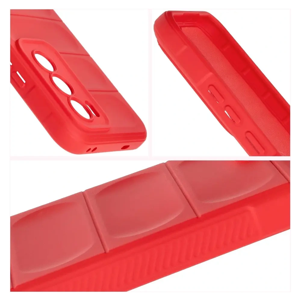 Pancerne etui Bizon Case Tur do Oppo Reno 12 czerwone