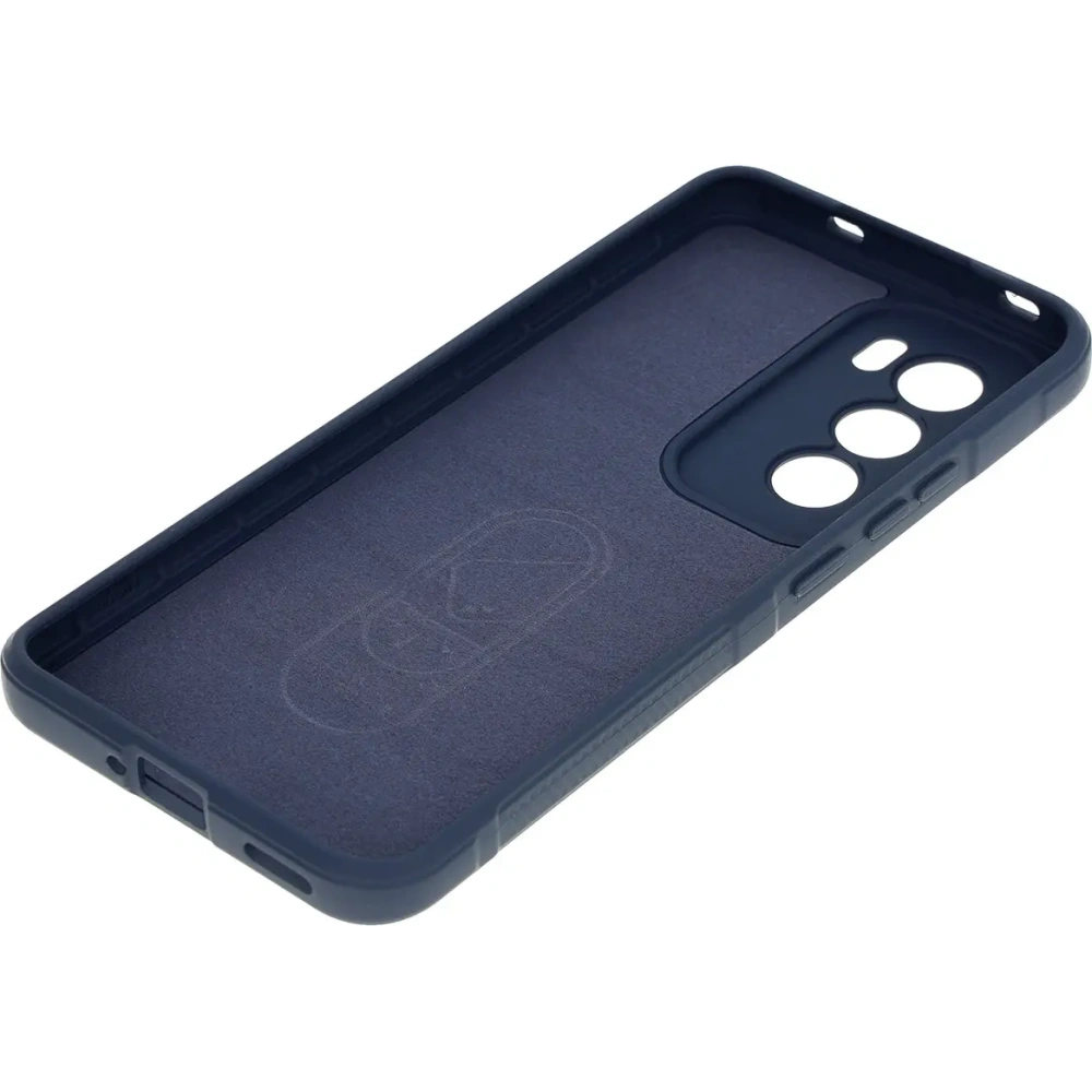 Pancerne etui Bizon Case Tur do Oppo Reno 12 granatowe