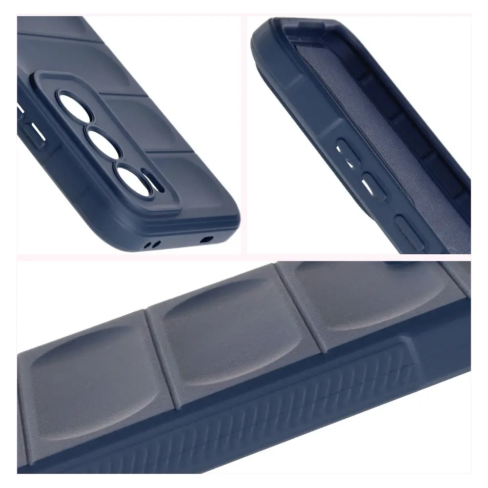 Pancerne etui Bizon Case Tur do Oppo Reno 12 granatowe