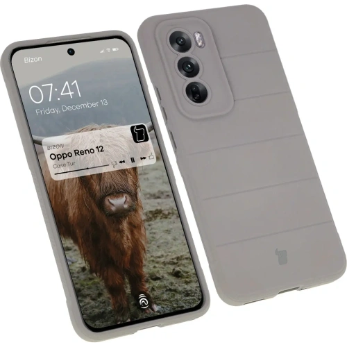 Kup Caz Bizon Tur Oppo Reno 12 gri deschis - BIZ6861 - {ean13} - Sklep Home Screen