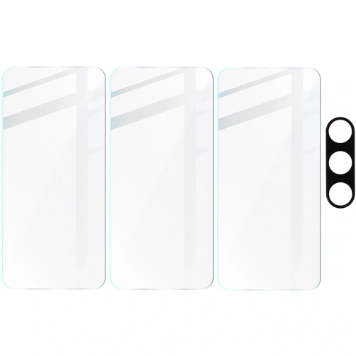Kup Bizon Clear 3x sticlă pentru ecran + sticlă pentru cameră Samsung Galaxy S24 FE - BIZ6862 - {ean13} - Sklep Home Screen