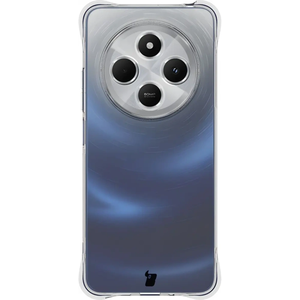 Etui + 2x szkło na ekran Bizon Case Clear Pack do Redmi 14C 4G przezroczyste