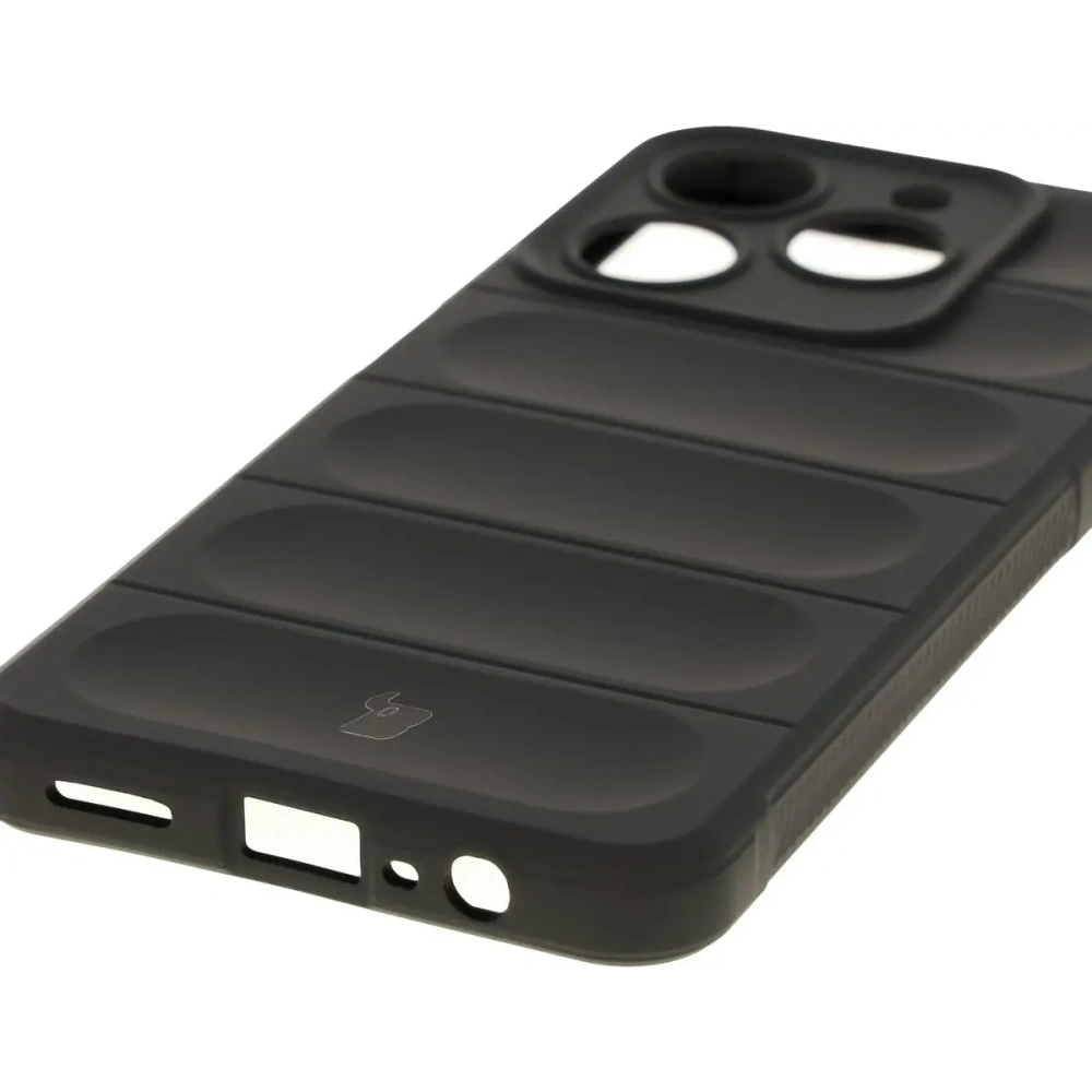 Pancerne etui Bizon Case Tur do Realme C63 4G/C61/Narzo N63 czarne