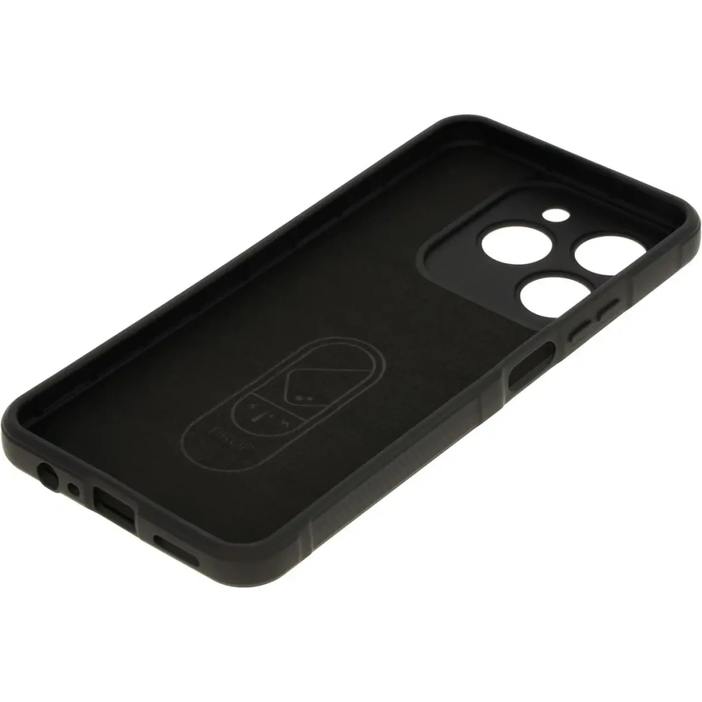 Pancerne etui Bizon Case Tur do Realme C63 4G/C61/Narzo N63 czarne