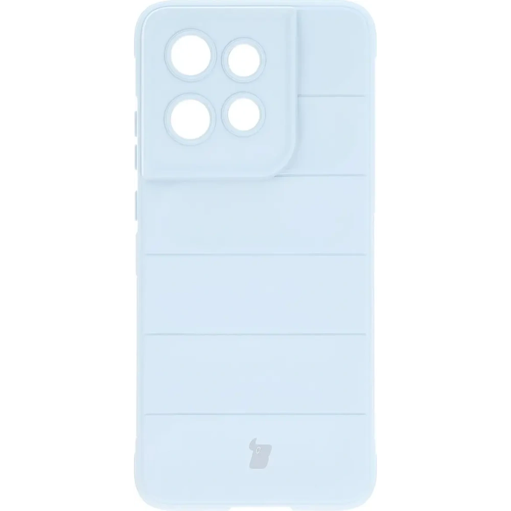Pancerne etui Bizon Case Tur do Motorola Edge 50 Neo jasnoniebieskie