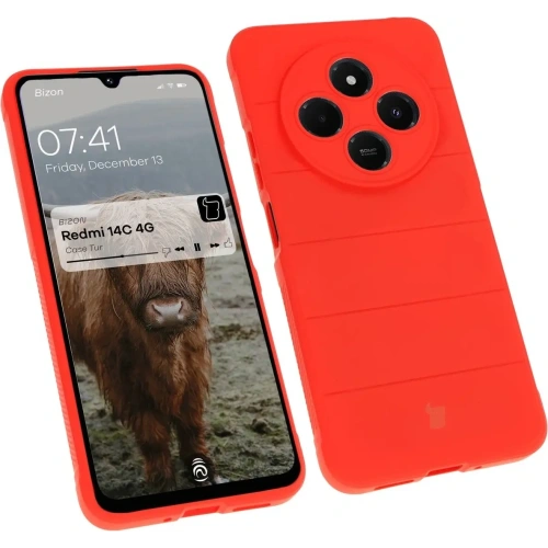 Kup Pancerne etui Bizon Case Tur do Xiaomi Redmi 14C 4G / POCO C75 czerwone - BIZ6870 - {ean13} - Sklep Home Screen