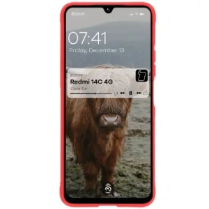 Kup Bizon Case Tur Xiaomi Redmi 14C 4G / POCO C75 piros - BIZ6870 - {ean13} - Sklep Home Screen