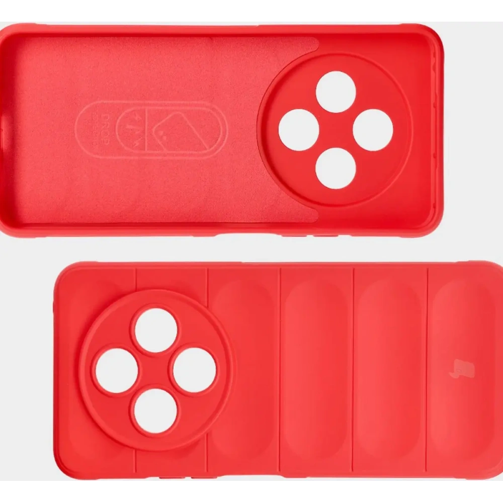 Pancerne etui Bizon Case Tur do Xiaomi Redmi 14C 4G / POCO C75 czerwone