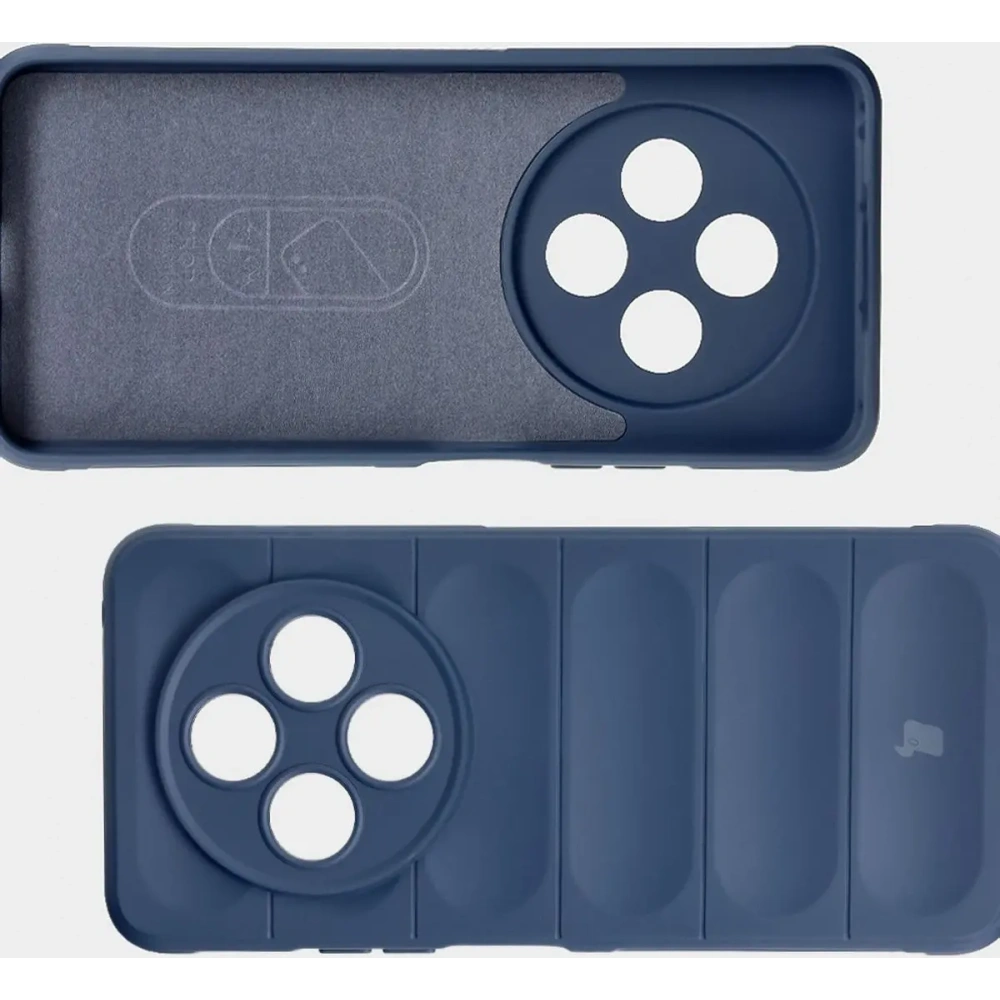 Pancerne etui Bizon Case Tur do Xiaomi Redmi 14C 4G / POCO C75 granatowe