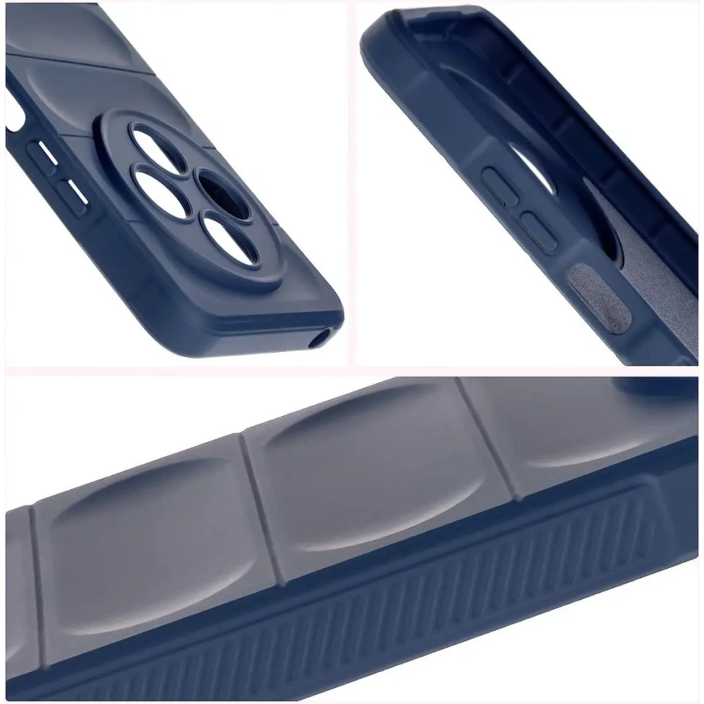 Pancerne etui Bizon Case Tur do Xiaomi Redmi 14C 4G / POCO C75 granatowe