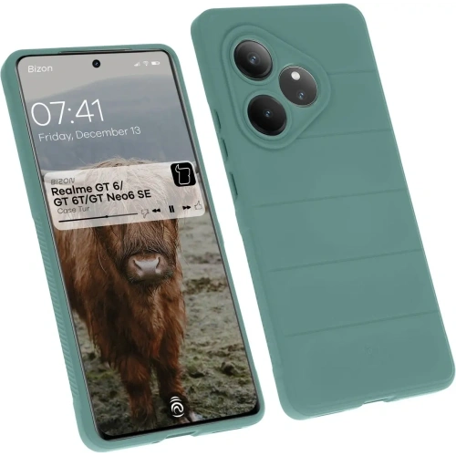 Kup Bizon Case Tur Realme GT 6 / GT 6T / GT Neo6 SE dunkelgrün - BIZ6872 - {ean13} - Sklep Home Screen