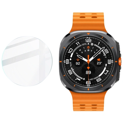 Kup Elastické hybridní sklo Bizon Glass Watch Mule pro Samsung Galaxy Watch Ultra 47 mm - BIZ6873 - {ean13} - Sklep Home Screen