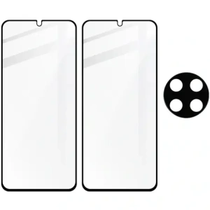 Kup 2x Szkło hartowane na ekran z ramką + szkło na aparat Bizon Edge do Xiaomi Redmi 14C 4G - BIZ6874 - {ean13} - Sklep Home Screen