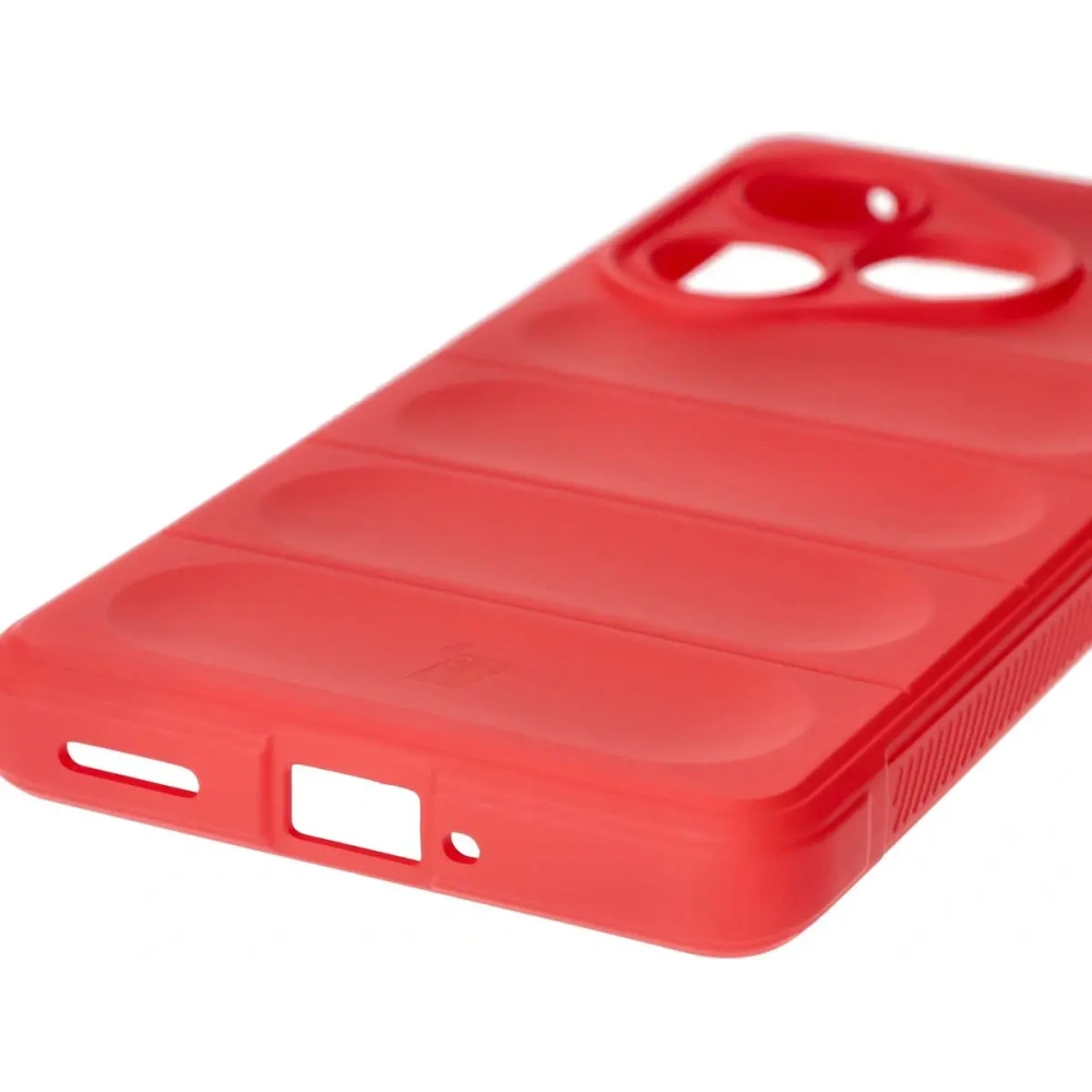 Pancerne etui Bizon Case Tur do Realme GT 6 / GT 6T / GT Neo6 SE czerwone