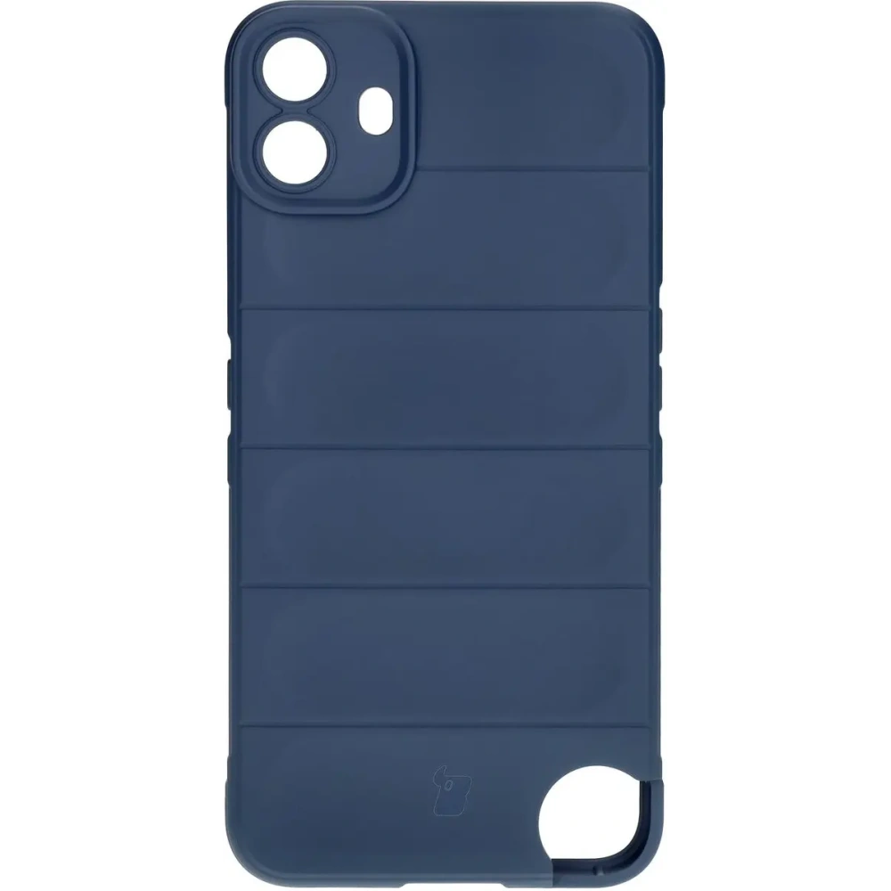 Pancerne etui Bizon Case Tur do Nothing CMF Phone 1 ciemnoniebieskie