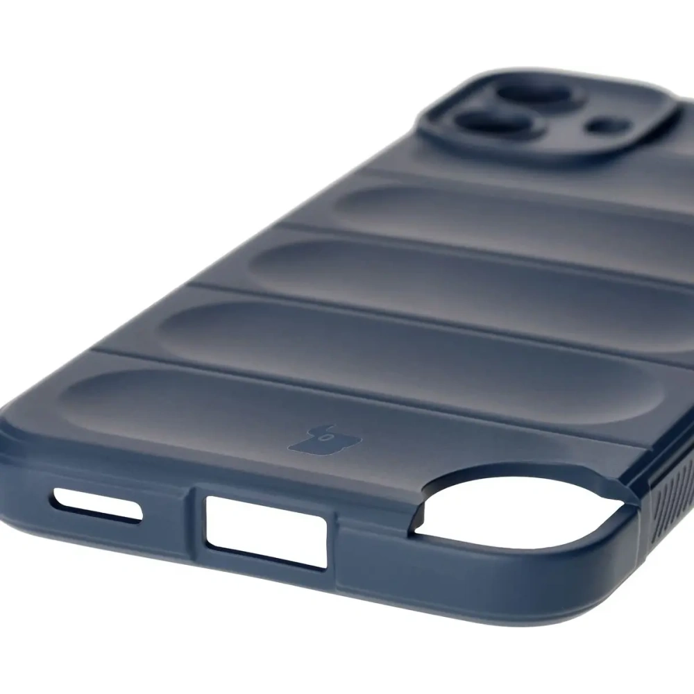 Pancerne etui Bizon Case Tur do Nothing CMF Phone 1 ciemnoniebieskie