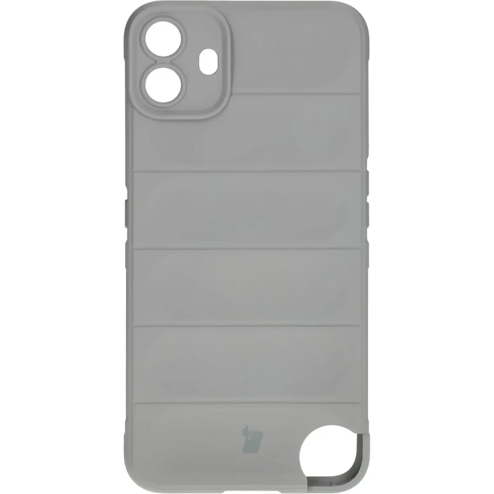 Pancerne etui Bizon Case Tur do Nothing CMF Phone 1 jasnoszare
