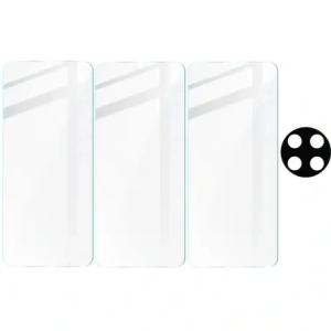 Kup 3x Szkło na ekran + szkło na aparat Bizon Clear do Xiaomi Redmi 14C 4G - BIZ6879 - {ean13} - Sklep Home Screen