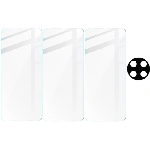 Kup 3x Szkło na ekran + szkło na aparat Bizon Clear do Xiaomi Redmi 14C 4G - BIZ6879 - {ean13} - Sklep Home Screen