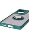 Kup Bizon Case Hybrid Ring Motorola Edge 50 Fusion rauchig mit einem dunkelgrünen Rahmen - BIZ6880 - {ean13} - Sklep Home Screen