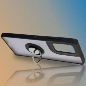 Kup Bizon Case Hybrid Gyűrű Motorola Edge 50 Fusion füstös színben, fekete kerettel - BIZ6881 - {ean13} - Sklep Home Screen
