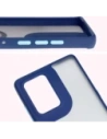 Kup Etui s úchytem na prst Bizon Case Hybrid Ring pro Motorola Edge 50 Fusion kouřové s modrým rámem - BIZ6883 - {ean13} - Sklep Home Screen