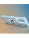 Kup Caz Bison Hybrid Ring Motorola Edge 50 Fusion fumuriu cu un cadru de culoare albastru deschis - BIZ6884 - {ean13} - Sklep Home Screen