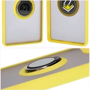 Kup Bizon Case Hybrid Ring Motorola Edge 50 Fusion rauchig mit einem gelben Rahmen - BIZ6885 - {ean13} - Sklep Home Screen