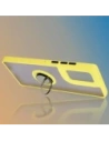 Kup Etui z uchwytem na palec Bizon Case Hybrid Ring do Motorola Edge 50 Fusion przydymione z żółtą ramką - BIZ6885 - {ean13} - Sklep Home Screen