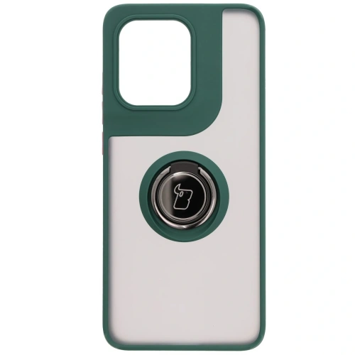 Kup Bizon Case Hybrid Ring Motorola Edge 50 Neo rauchig mit einem dunkelgrünen Rahmen - BIZ6886 - {ean13} - Sklep Home Screen