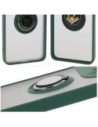 Kup Bizon Case Hybrid Ring Motorola Edge 50 Neo rauchig mit einem dunkelgrünen Rahmen - BIZ6886 - {ean13} - Sklep Home Screen
