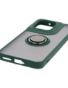 Kup Bizon Case Hybrid Ring Motorola Edge 50 Neo rauchig mit einem dunkelgrünen Rahmen - BIZ6886 - {ean13} - Sklep Home Screen