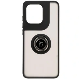 Kup Etui z uchwytem na palec Bizon Case Hybrid Ring do Motorola Edge 50 Neo przydymione z czarną ramką - BIZ6887 - {ean13} - Sklep Home Screen