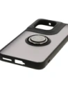 Kup Pouzdro s prstenem na prst Bizon Case Hybrid Ring pro Motorola Edge 50 Neo kouřové s černým rámečkem - BIZ6887 - {ean13} - Sklep Home Screen