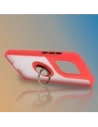 Kup Etui s úchytem na prst Bizon Case Hybrid Ring pro Motorola Edge 50 Neo kouřové s červeným rámečkem. - BIZ6888 - {ean13} - Sklep Home Screen