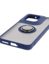 Buy Bizon Case Hybrid Ring Motorola Edge 50 Neo smoky with a navy blue frame - BIZ6889 - {ean13} - Home Screen Store Europe