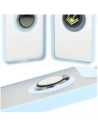 Kup Etui s úchopem na prst Bizon Case Hybrid Ring pro Motorola Edge 50 Neo kouřové s jasně modrým rámem - BIZ6890 - {ean13} - Sklep Home Screen