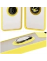 Kup Pouzdro s úchopem na prst Bizon Case Hybrid Ring pro Motorola Edge 50 Neo kouřové s žlutým rámem - BIZ6891 - {ean13} - Sklep Home Screen
