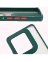 Kup Etui z uchwytem na palec Bizon Case Hybrid Ring do Motorola Edge 50 Ultra kouřové s tmavě zeleným rámem - BIZ6892 - {ean13} - Sklep Home Screen